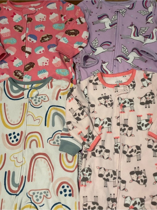 Carter's Other - Set of 4 Carter’s Footie Pajamas